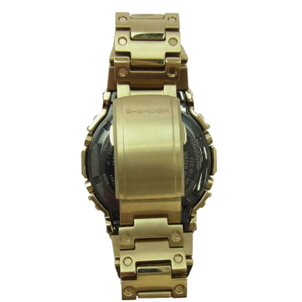 CASIO G-SHOCK カシオ ジーショック GMW-B5000GD-9JF フルメタル Bluetoothマルチ6 電波ソーラー 腕時計 リストウォッチ ゴールド系【中古】
