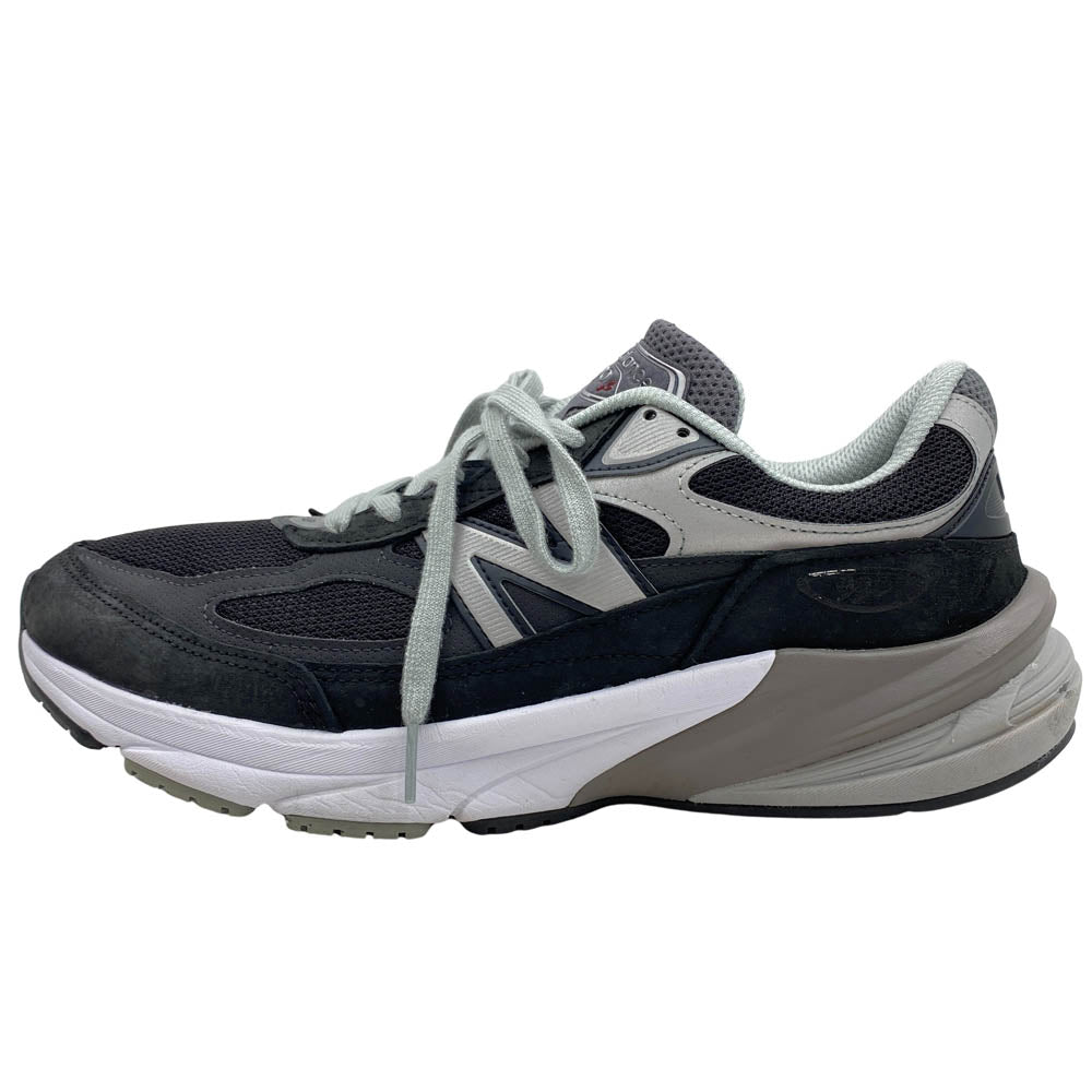 NEW BALANCE ニューバランス M990BK6 USA製 990V6 Black Heel NB Logo ブラック ヒールNBロゴ ローカット スニーカー ブラック系 30cm【中古】