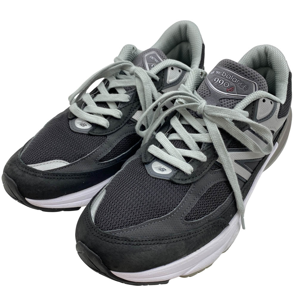 NEW BALANCE ニューバランス M990BK6 USA製 990V6 Black Heel NB Logo