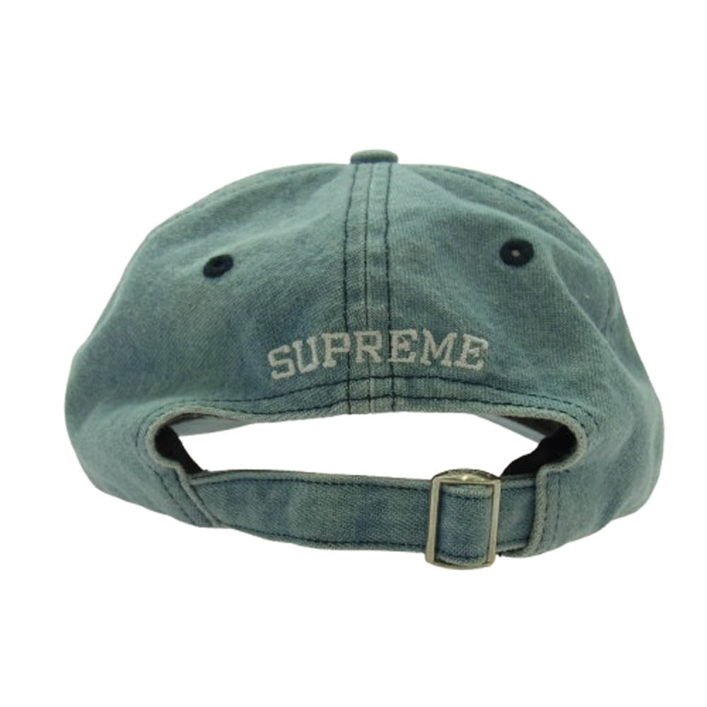 Supreme シュプリーム 20SS License Plate 6-Panel ライセン スプレート シックス パネル キャップ インディゴブルー系【中古】