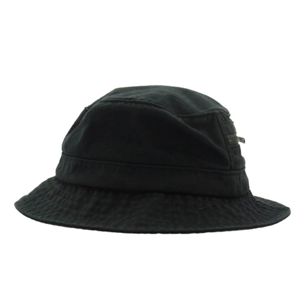 Supreme シュプリーム 22SS Zip Pocket Crusher ジップ ポケット クラッシャー ハット ブラック系【中古】