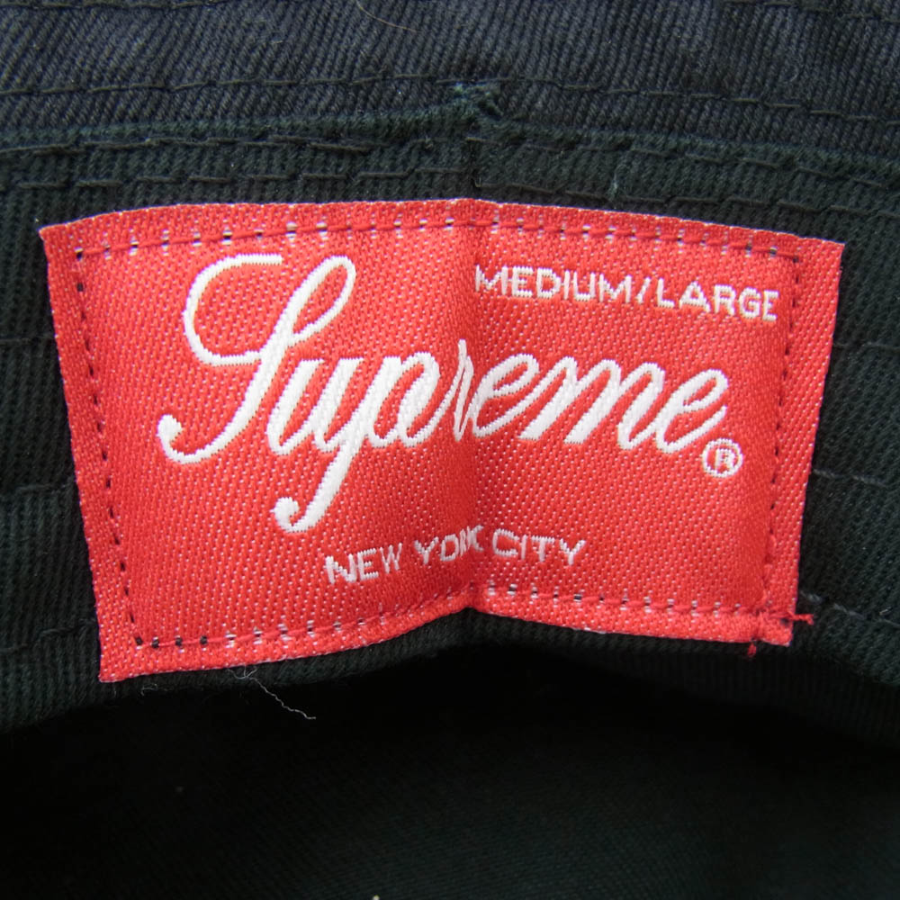 Supreme シュプリーム 22SS Zip Pocket Crusher ジップ ポケット クラッシャー ハット ブラック系【中古】