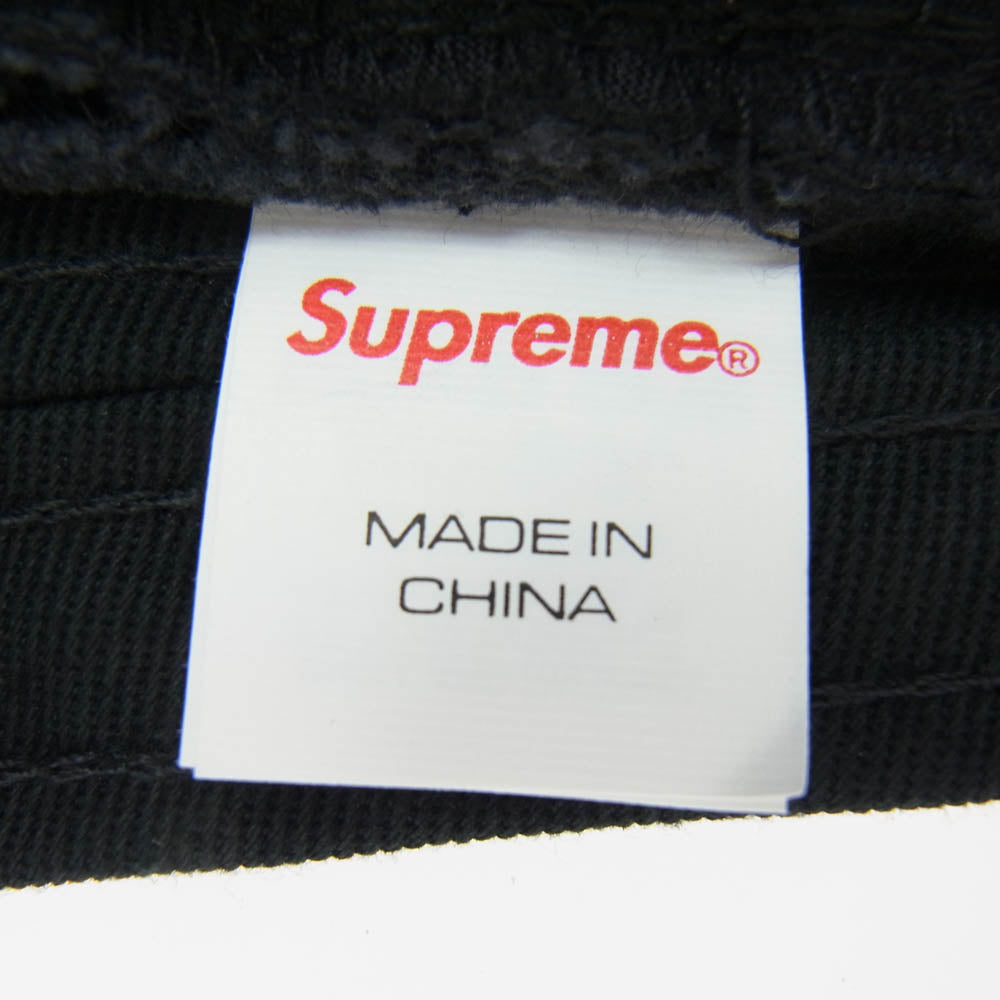 Supreme シュプリーム 22SS Zip Pocket Crusher ジップ ポケット クラッシャー ハット ブラック系【中古】