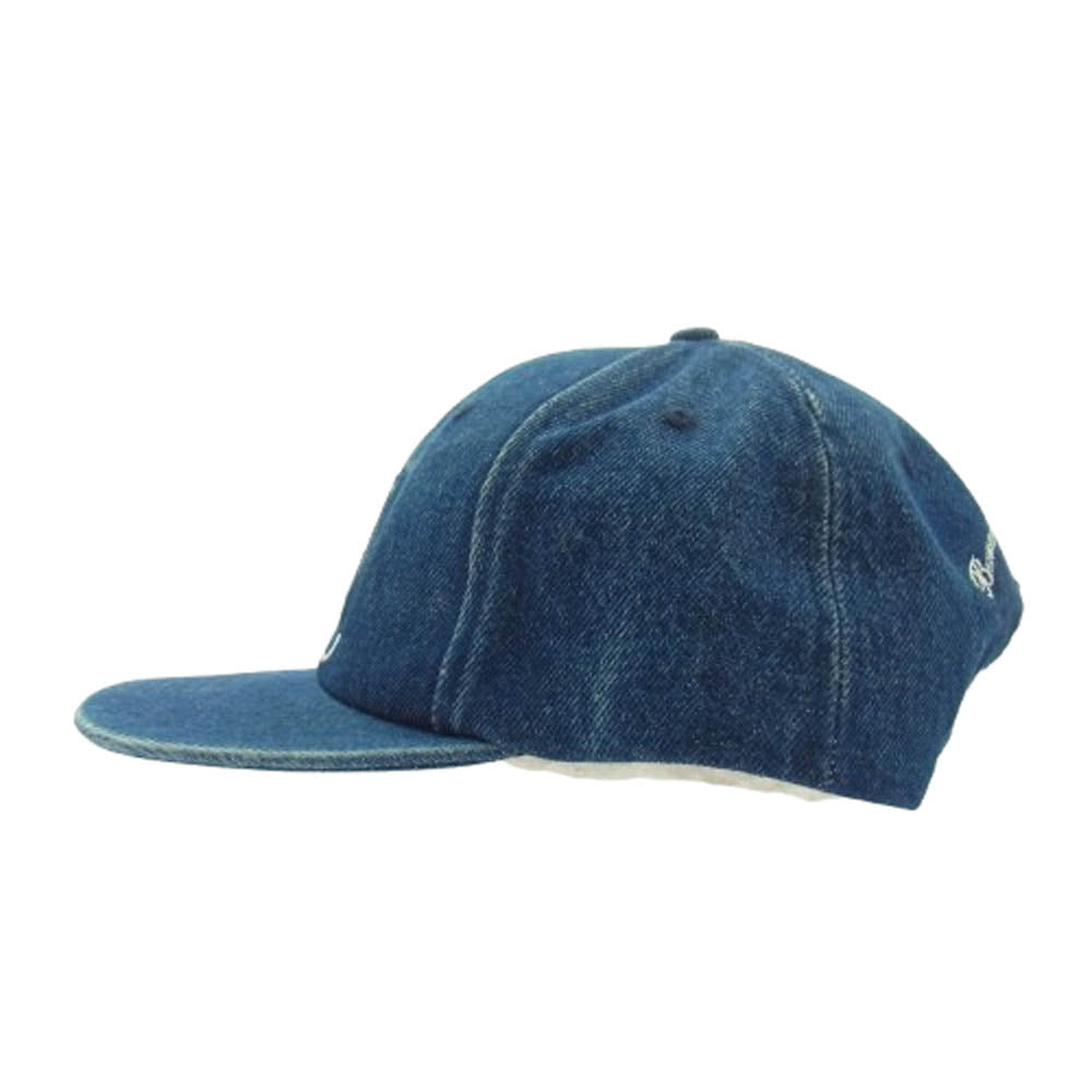 Supreme シュプリーム 23SS bernadette corporation 6-Panel バナーデット コーポレーション 6パネル デニム キャップ インディゴブルー インディゴブルー系【中古】