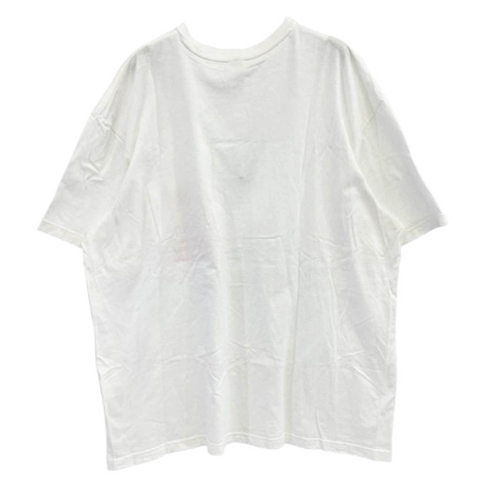 Supreme シュプリーム 23SS × THE NORTH FACE Printed Pocket Tee ノースフェイス プリント ポケット半袖 Tシャツ カットソー ホワイト系 XL【中古】