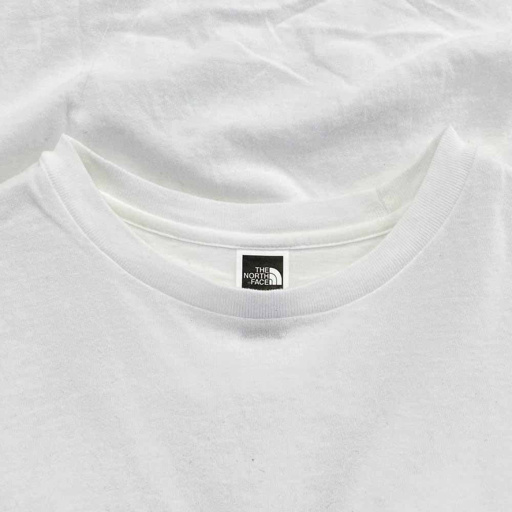 Supreme シュプリーム 23SS × THE NORTH FACE Printed Pocket Tee ノースフェイス プリント ポケット半袖 Tシャツ カットソー ホワイト系 XL【中古】