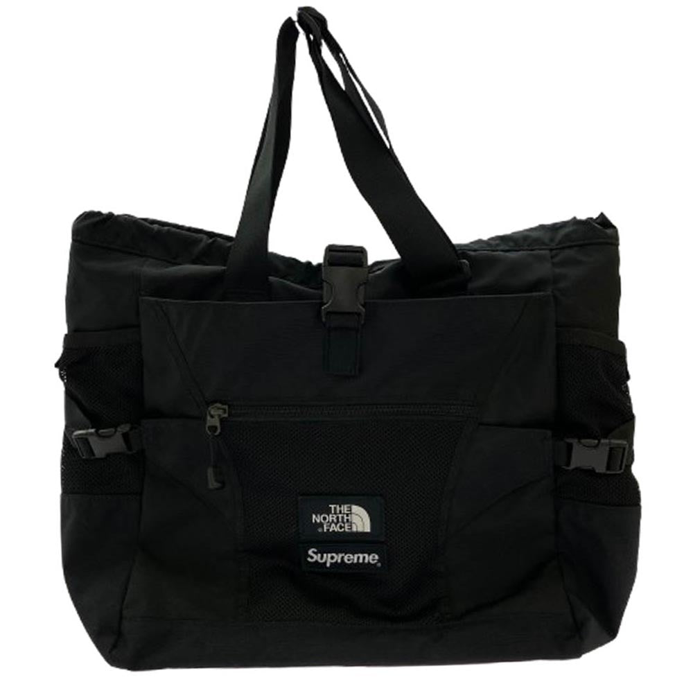 Supreme シュプリーム 20SS × The North Face Adventure Tote Bag ザノースフェイス アドベンチャー トート バッグ ブラック系【中古】