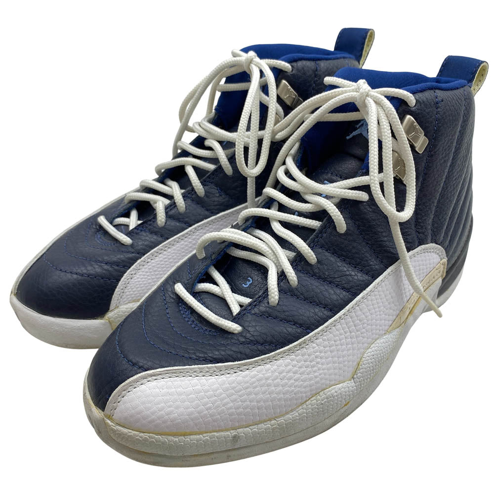 NIKE ナイキ 130690 411 【観賞用】 Air Jordan 12 OG Obsidian 1997 エアジョーダン オブシディアン スニーカー ネイビー系 26.0cm【中古】