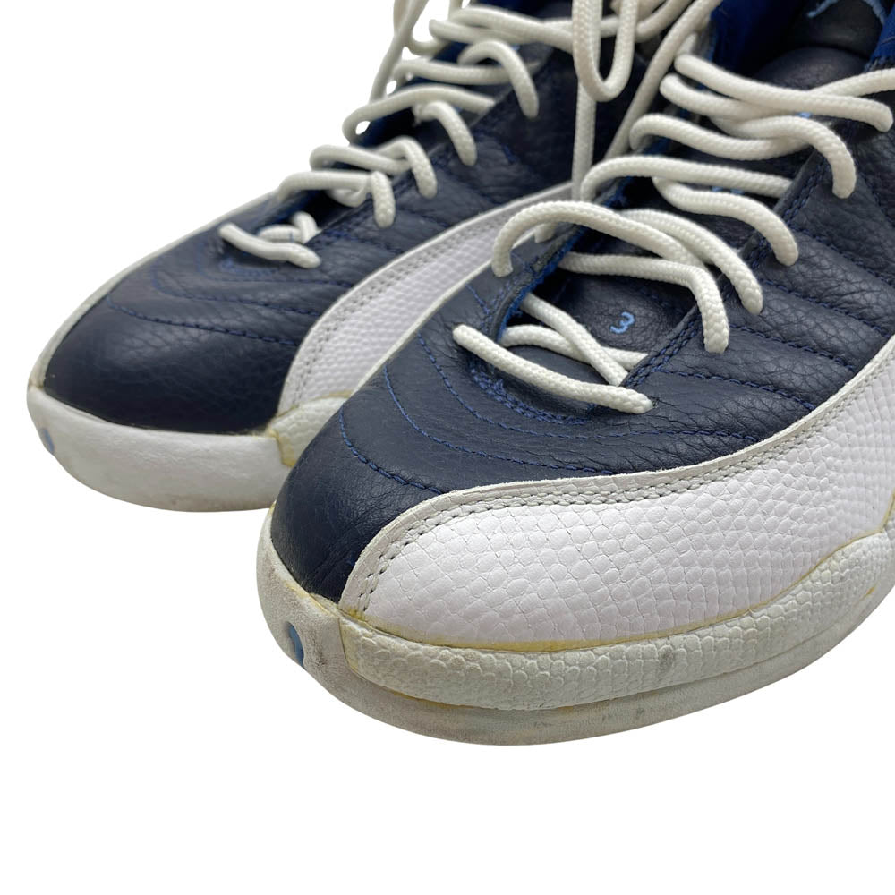 NIKE ナイキ 130690 411 【観賞用】 Air Jordan 12 OG Obsidian 1997 エアジョーダン オブシディアン スニーカー ネイビー系 26.0cm【中古】