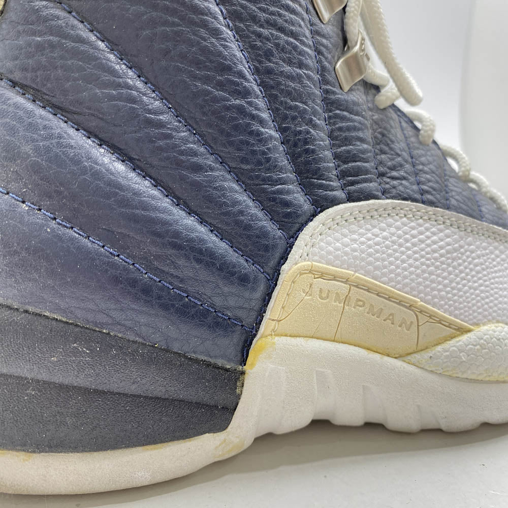 NIKE ナイキ 130690 411 【観賞用】 Air Jordan 12 OG Obsidian 1997 エアジョーダン オブシディアン スニーカー ネイビー系 26.0cm【中古】