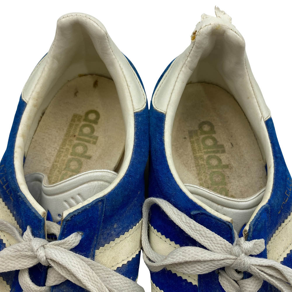 adidas アディダス 【観賞用】 70s～80s ヴィンテージ ユーゴスラビア製 gazelle ガゼル ガッツレー スニーカー ブルー ブルー系【中古】