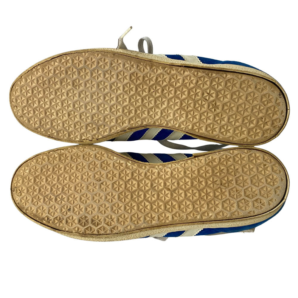 adidas アディダス 【観賞用】 70s～80s ヴィンテージ ユーゴスラビア製 gazelle ガゼル ガッツレー スニーカー ブルー ブルー系【中古】