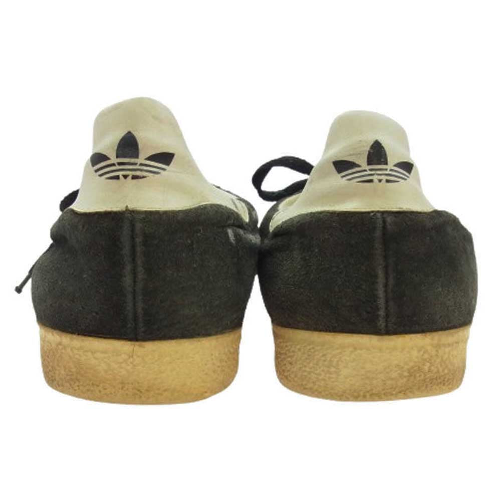adidas アディダス 【観賞用】 70s～80s ヴィンテージ ユーゴスラビア製 gazelle ガゼル ガッツレー スニーカー ブラック ブラック系【中古】