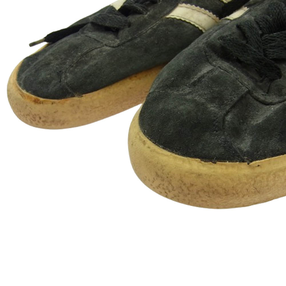 adidas アディダス 【観賞用】 70s～80s ヴィンテージ ユーゴスラビア製 gazelle ガゼル ガッツレー スニーカー ブラック ブラック系【中古】