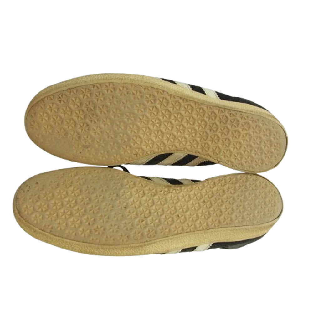adidas アディダス 【観賞用】 70s～80s ヴィンテージ ユーゴスラビア製 gazelle ガゼル ガッツレー スニーカー ブラック ブラック系【中古】