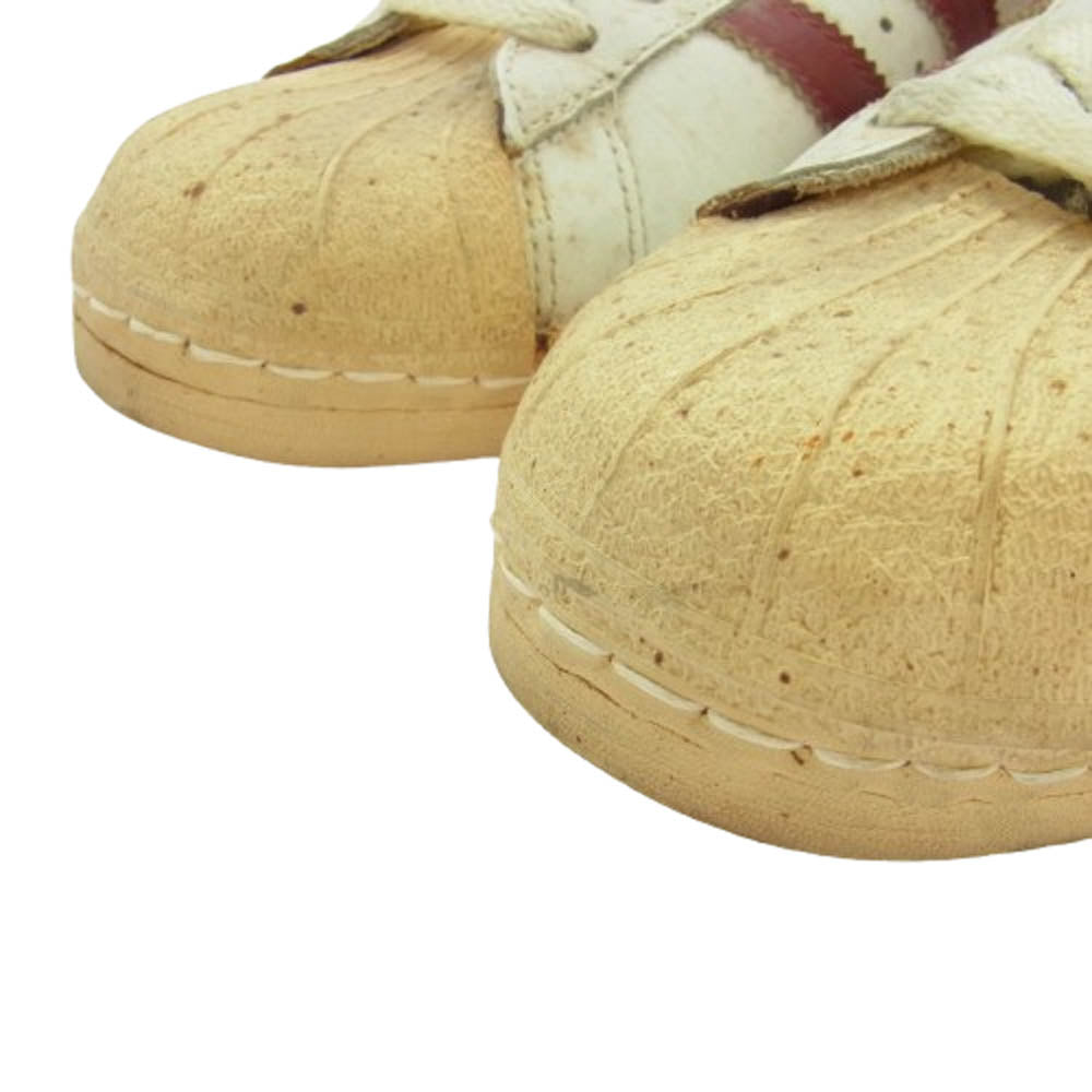 adidas アディダス 【観賞用】 70s～80s ヴィンテージ フランス製 PROMODEL プロモデル スニーカー ホワイト系【中古】