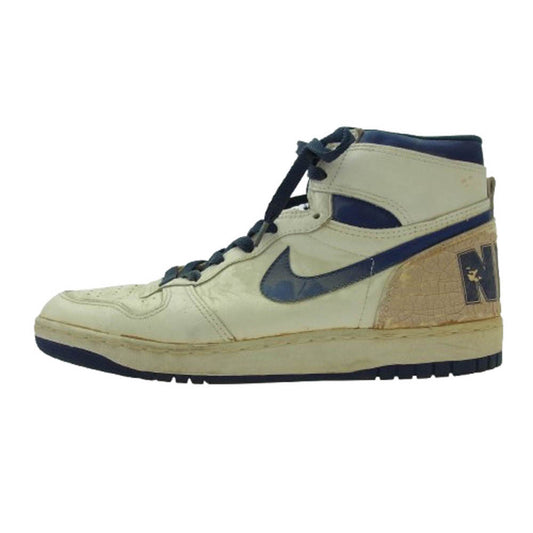 NIKE ナイキ 851101 TY1 【観賞用】 85年製 ヴィンテージ 韓国製 TERMINATOR ターミネーター スニーカー ホワイト系 ブルー系【中古】