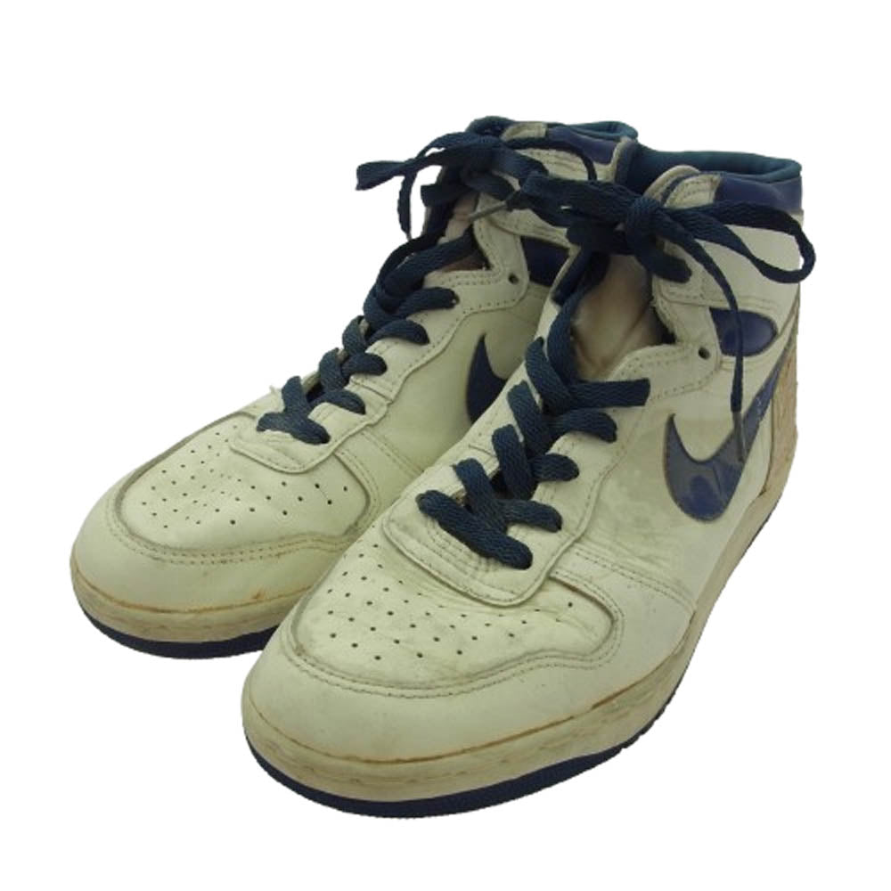 NIKE ナイキ 851101 TY1 【観賞用】 85年製 ヴィンテージ 韓国製 TERMINATOR ターミネーター スニーカー ホワイト系 ブルー系【中古】