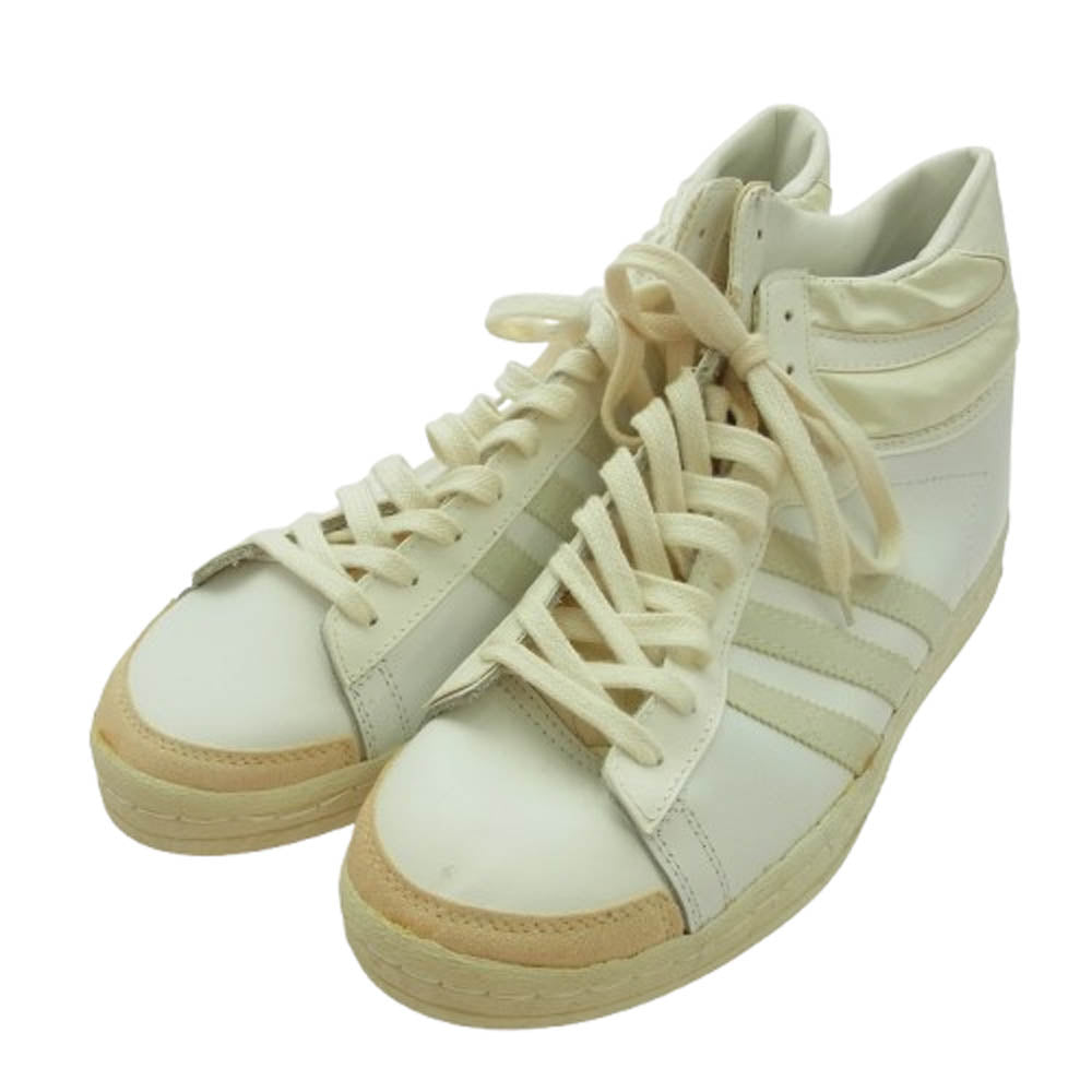 adidas アディダス 【観賞用】 80s ヴィンテージ フランス製 JABBAR HI ジャバー ハイ スニーカー ホワイト系【中古】