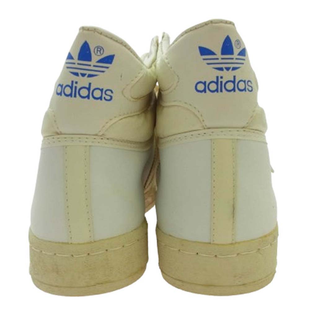 adidas アディダス 【観賞用】 80s ヴィンテージ フランス製 JABBAR HI ジャバー ハイ スニーカー ホワイト系【中古】