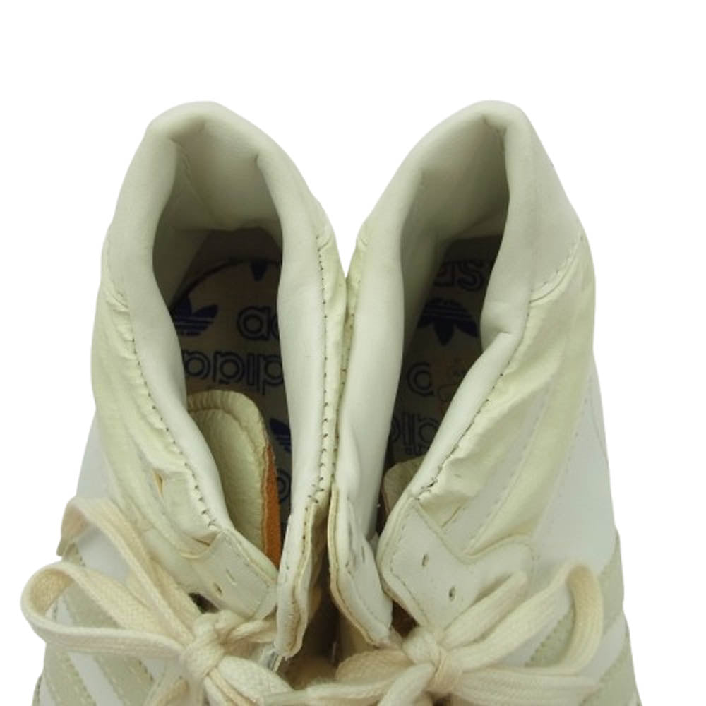 adidas アディダス 【観賞用】 80s ヴィンテージ フランス製 JABBAR HI ジャバー ハイ スニーカー ホワイト系【中古】