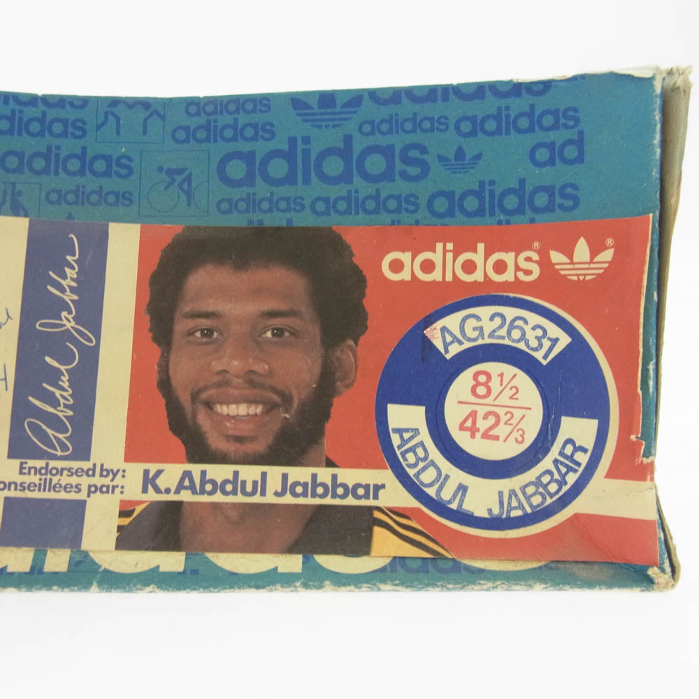 adidas アディダス 【観賞用】 80s ヴィンテージ フランス製 JABBAR HI ジャバー ハイ スニーカー ホワイト系【中古】