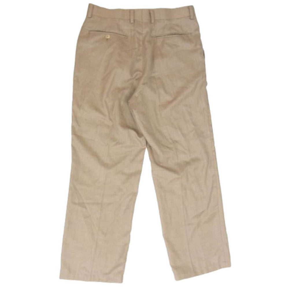 AURALEE オーラリー 23SS A23SP02CS シルク混 カシミヤ ストレート スラックス パンツ ブラウン系 3【中古】