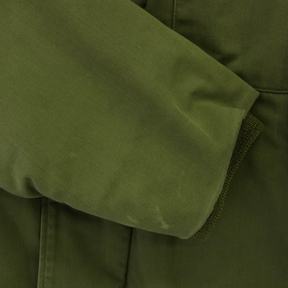 ヴィンテージ US NAVY 米海軍 実物 DSA100-67-C-4656 A2 デッキ ジャケット カーキ系 M【中古】