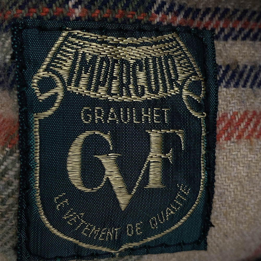 ヴィンテージ 60s GVF CORBUSIER JACKET コルビジェ レザー ジャケット ブラック系【中古】