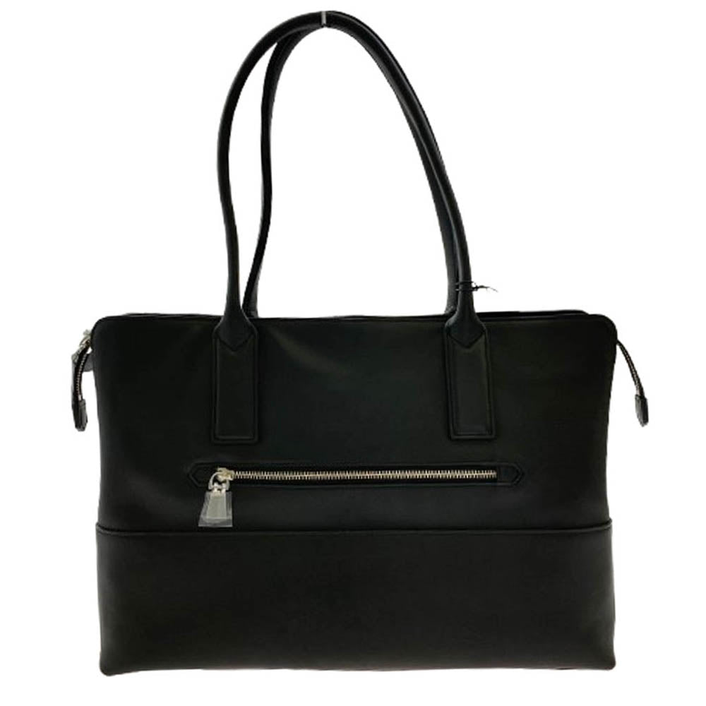 aniary アニアリ 36-02003 Artisan Leather アルティザンレザー トートバッグ ビジネスバッグ ブラック系【新古品】【未使用】【中古】