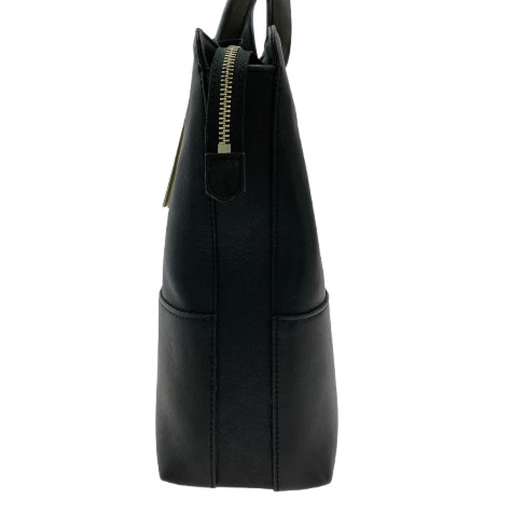 aniary アニアリ 36-02003 Artisan Leather アルティザンレザー トートバッグ ビジネスバッグ ブラック系【新古品】【未使用】【中古】