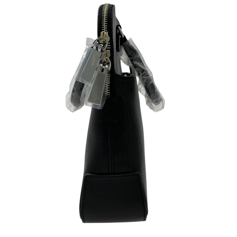 aniary アニアリ G-Film Leather ジーフィルムレザー ブリーフケース ビジネス トートバッグ ブラック系【新古品】【未使用】【中古】