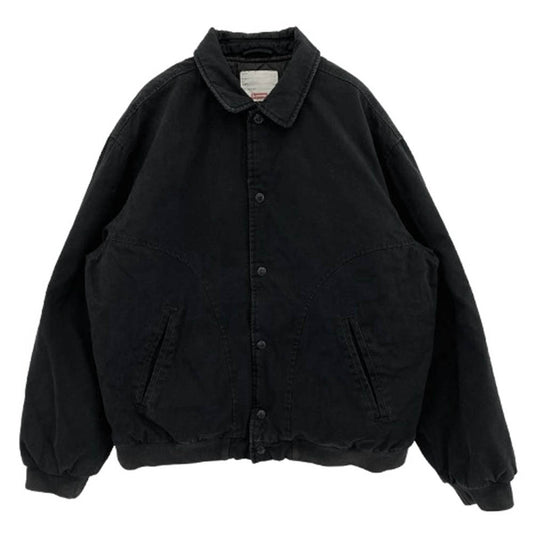 Supreme シュプリーム 20SS Twill Varsity Jacket ツイル ヴァーシティ ジャケット ブルゾン ブラック系 L【中古】