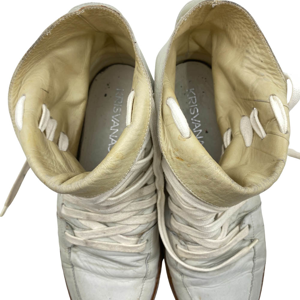 KRIS VAN ASSCHE クリスヴァンアッシュ レースアップ レザー