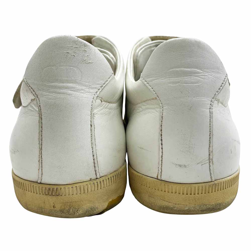 DIOR HOMME ディオールオム エディ期 07SS B30 ベルクロ レザー スニーカー ホワイト系 39【中古】