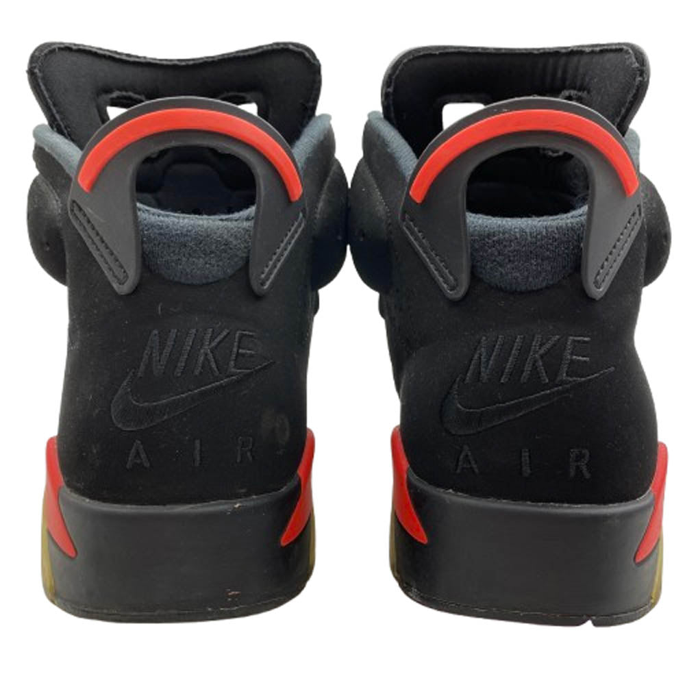 NIKE ナイキ 384664-060 AIR JORDAN 6 RETRO エアジョーダン レトロ スニーカー ブラック系 27cm【中古】