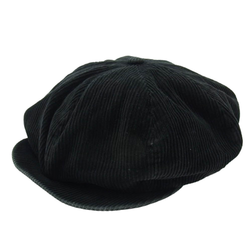 Yohji Yamamoto POUR HOMME ヨウジヤマモトプールオム 19AW HC-H08-971 コーデュロイ キャスケット 帽子 ブラック系 4【中古】