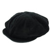 Yohji Yamamoto POUR HOMME ヨウジヤマモトプールオム 19AW HC-H08-971 コーデュロイ キャスケット 帽子 ブラック系 4【中古】