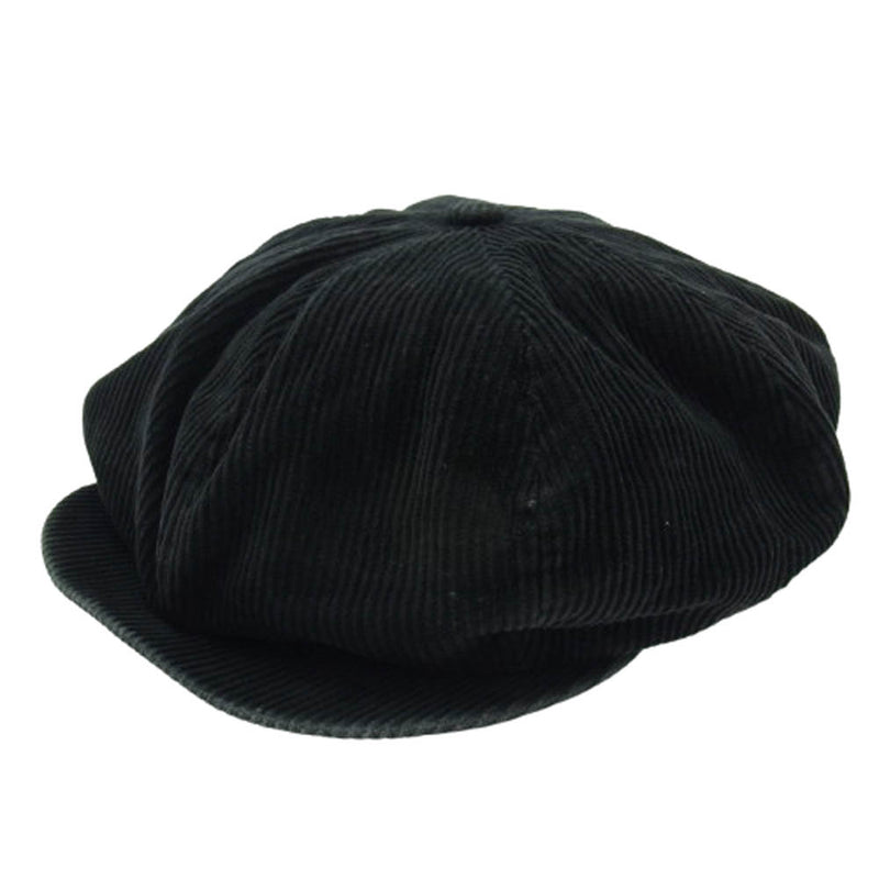 Yohji Yamamoto POUR HOMME ヨウジヤマモトプールオム 19AW HC-H08-971 コーデュロイ キャスケット 帽子 ブラック系 4【中古】