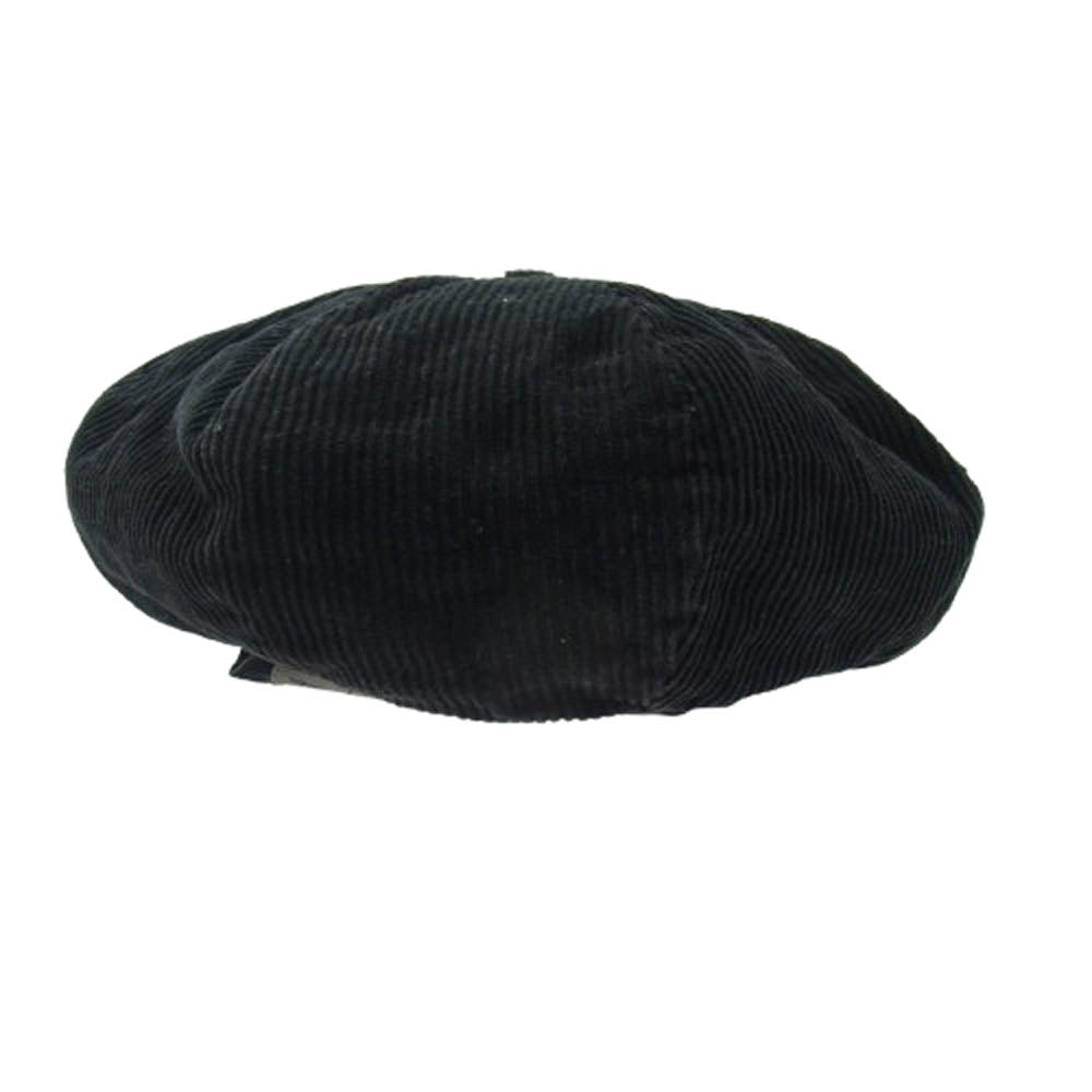 Yohji Yamamoto POUR HOMME ヨウジヤマモトプールオム 19AW HC-H08-971 コーデュロイ キャスケット 帽子 ブラック系 4【中古】