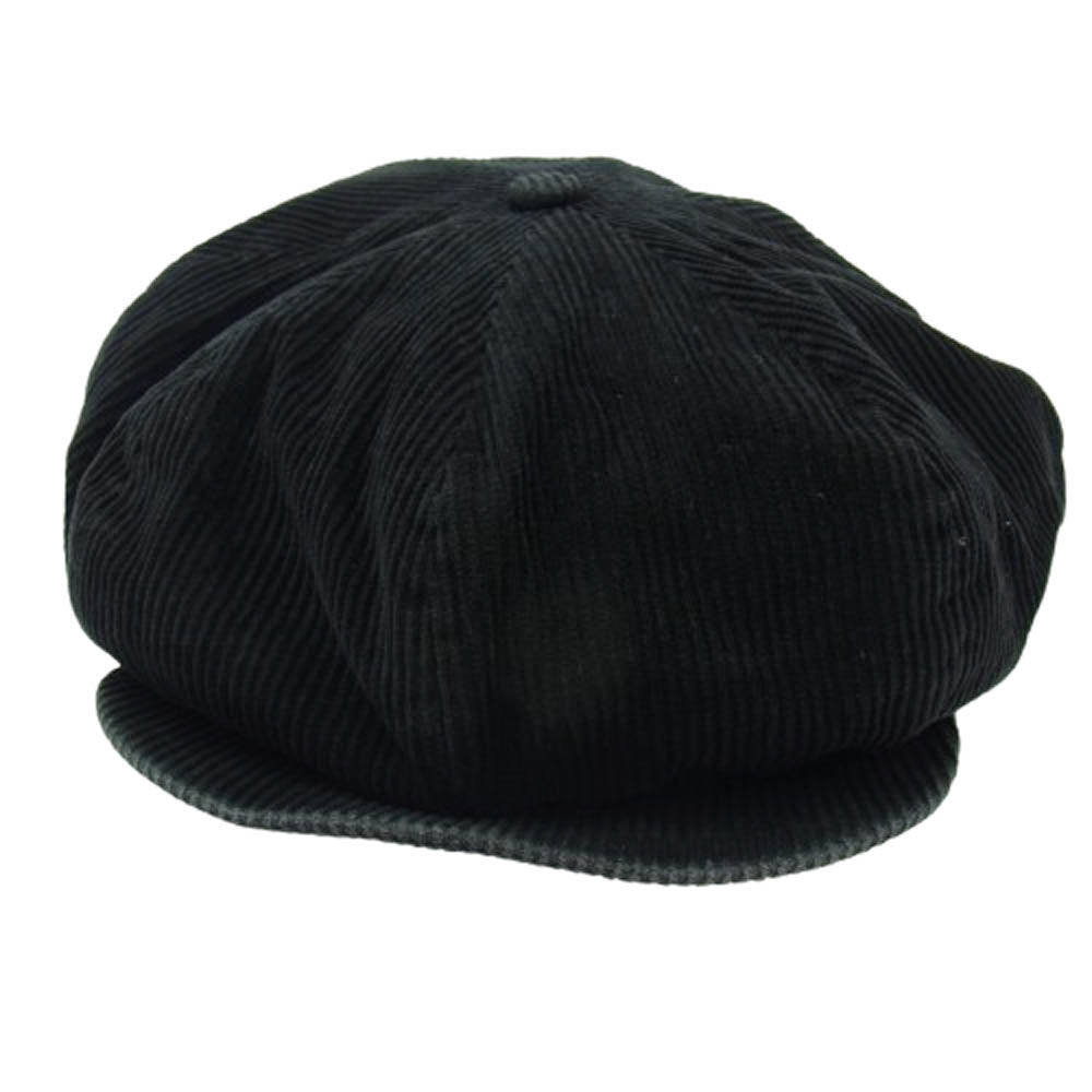 Yohji Yamamoto POUR HOMME ヨウジヤマモトプールオム 19AW HC-H08-971 コーデュロイ キャスケット 帽子 ブラック系 4【中古】