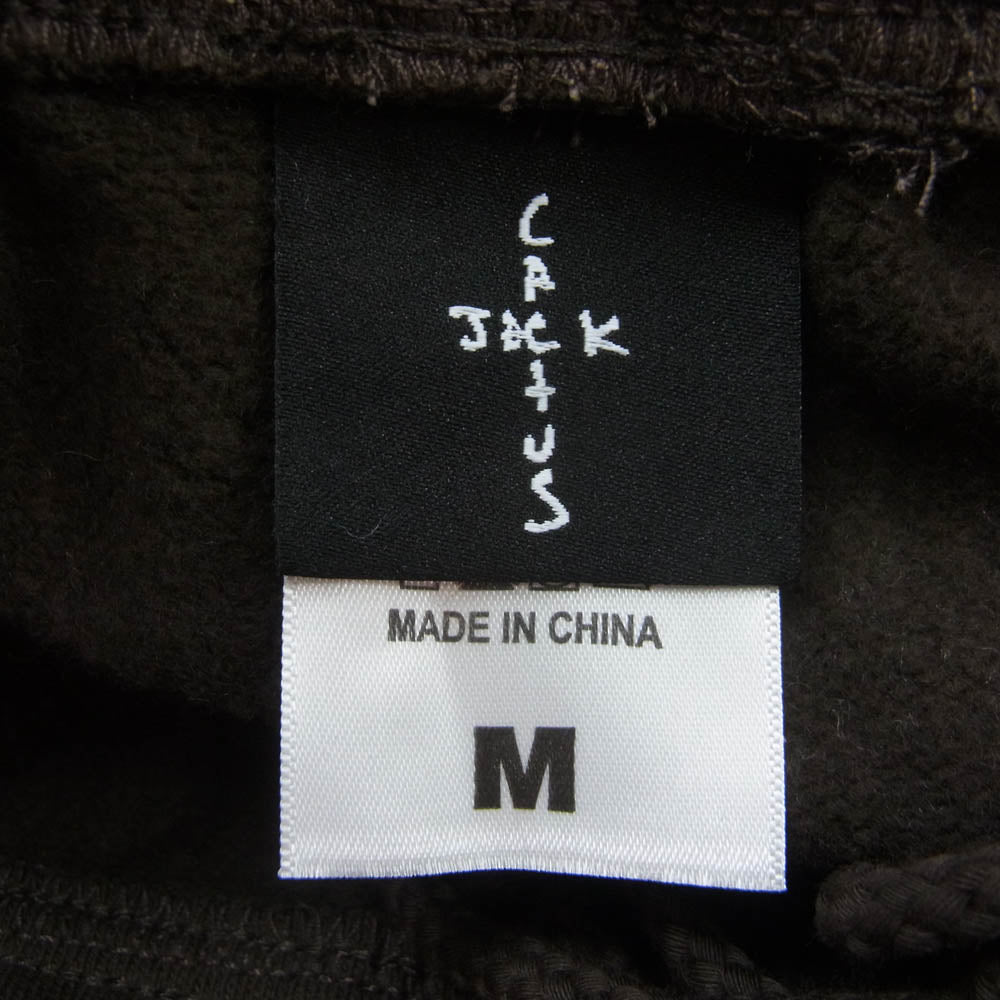 CACTUS JACK カクタスジャック Travis Scott CJ FLARE SWEATPANTSトラヴィス スコット スウェットパンツ ブラウン系 M【中古】