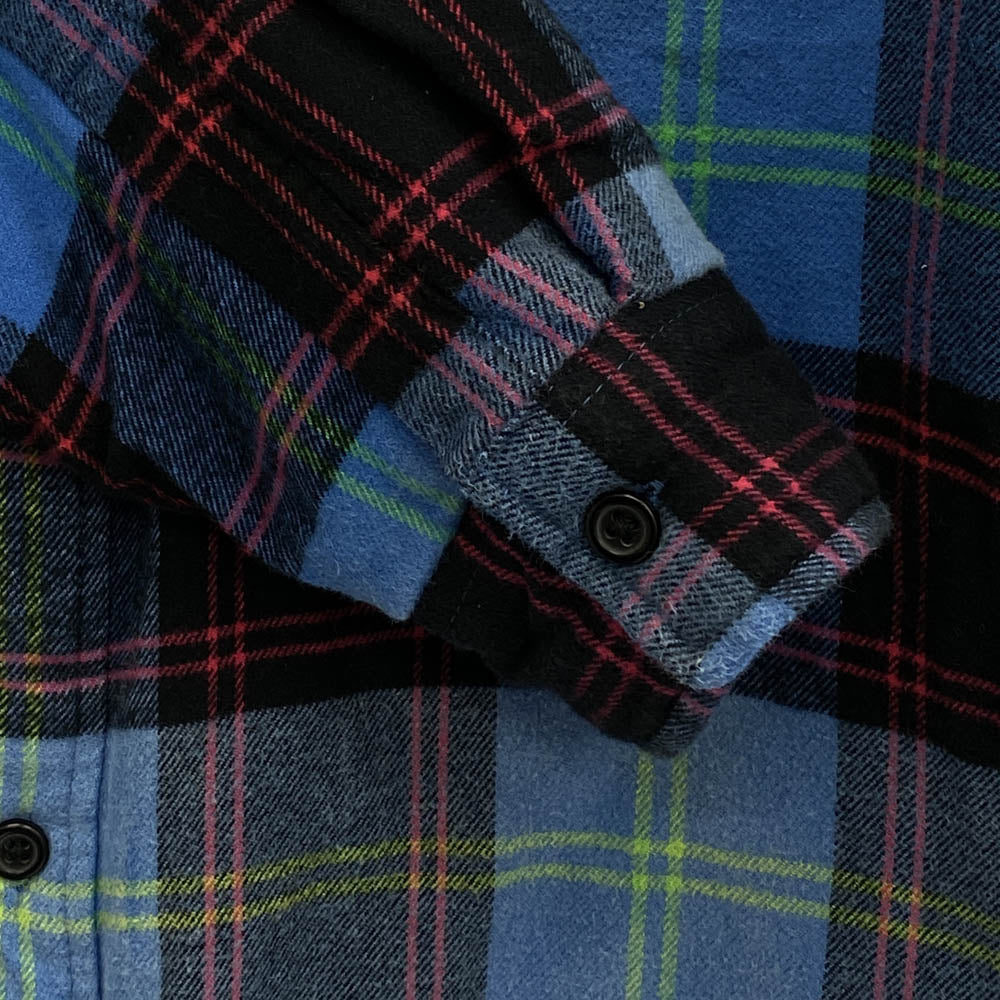 Supreme シュプリーム 24AW Quilted Plaid Shirt キルティング プレイド 中綿 シャツ ジャケット マルチカラー系 M【中古】