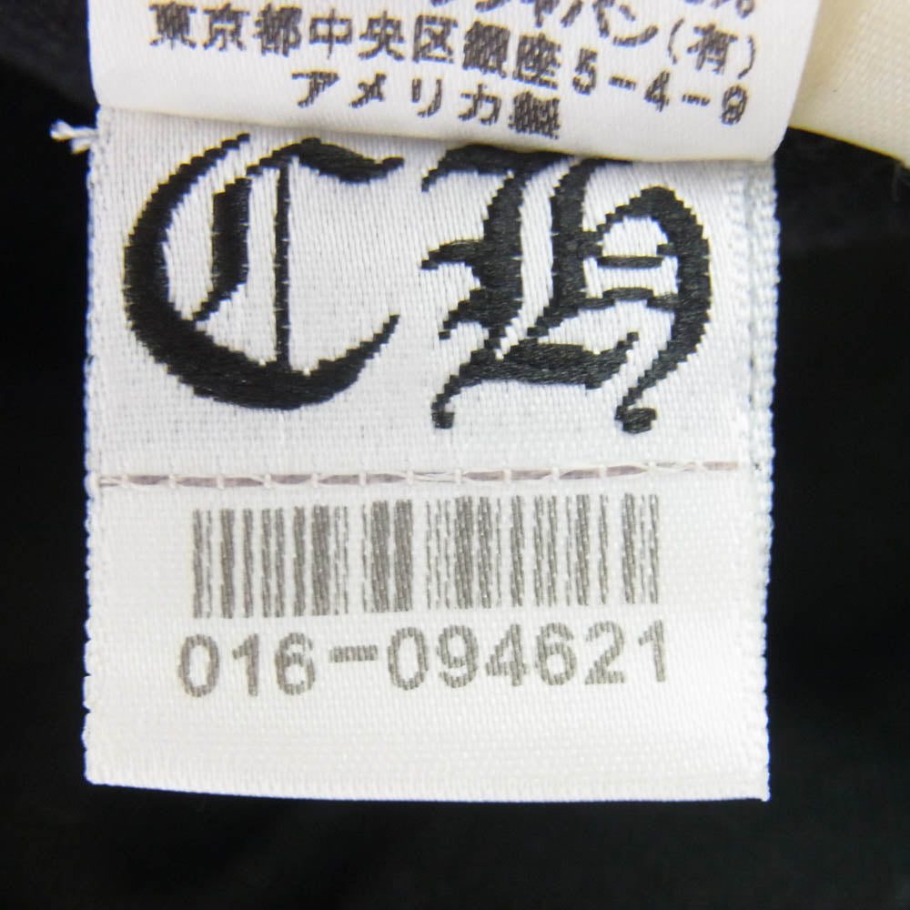 CHROME HEARTS クロムハーツ（原本無） CHクロス刺繍 トラッカー メッシュ キャップ ブラック系 OS【中古】