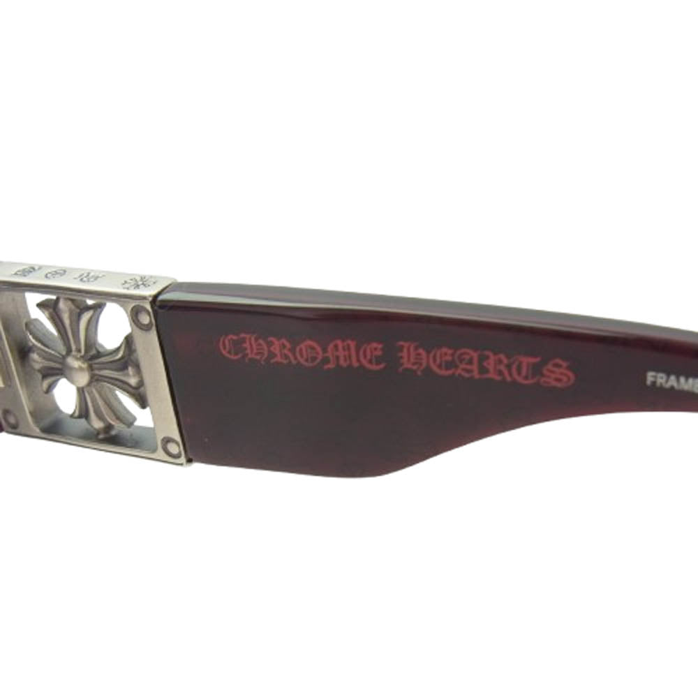 CHROME HEARTS クロムハーツ（原本無） REJECTED CHプラス サングラス ブラック系 ブラウン系【中古】