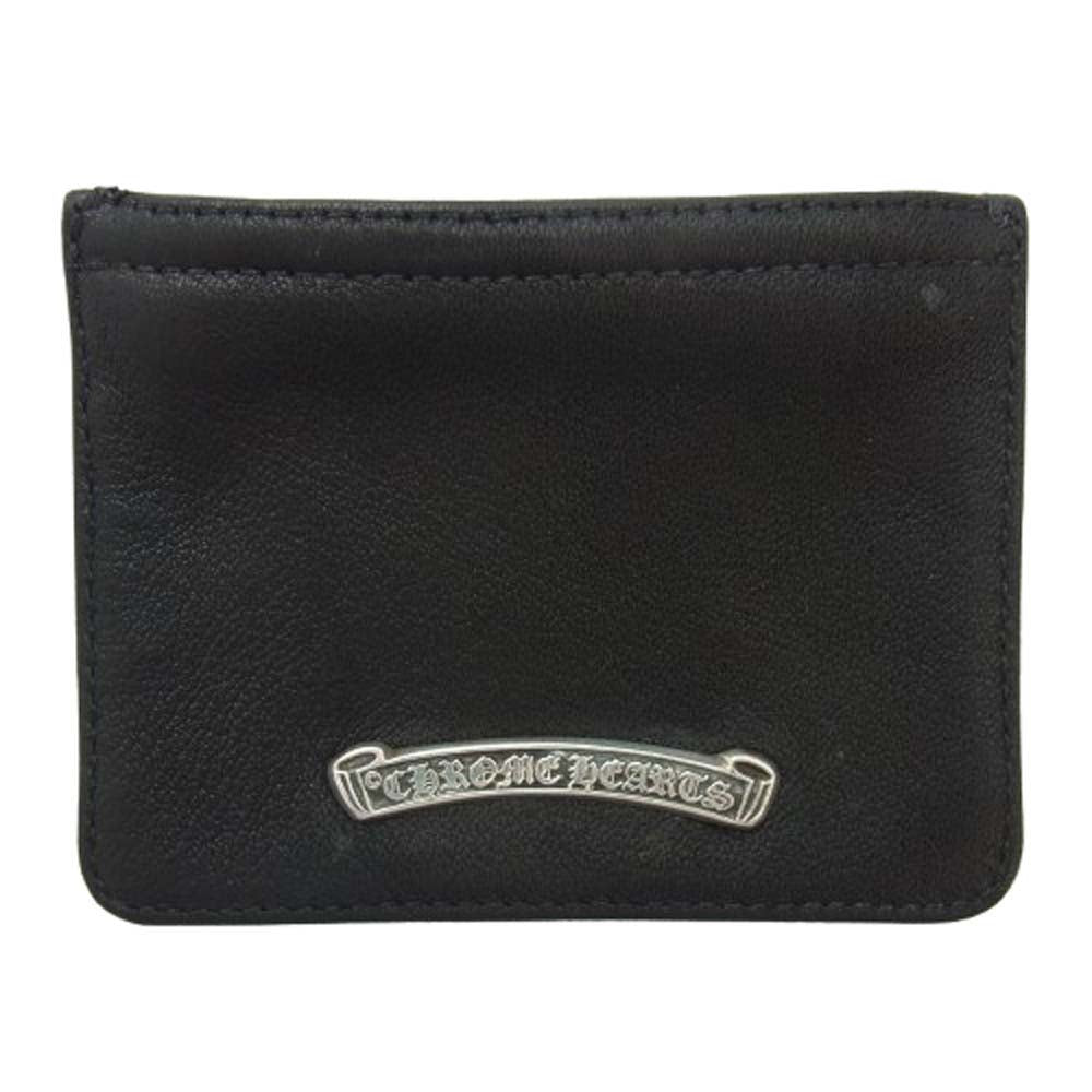 CHROME HEARTS クロムハーツ（原本無） ZPR CHNG 3×4 ジッパーチェンジパース レザー コインケース ミニウォレット 財布 ブラック系【美品】【中古】