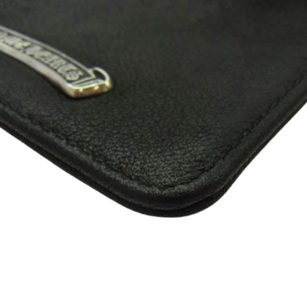 CHROME HEARTS クロムハーツ（原本無） ZPR CHNG 3×4 ジッパーチェンジパース レザー コインケース ミニウォレット 財布 ブラック系【美品】【中古】