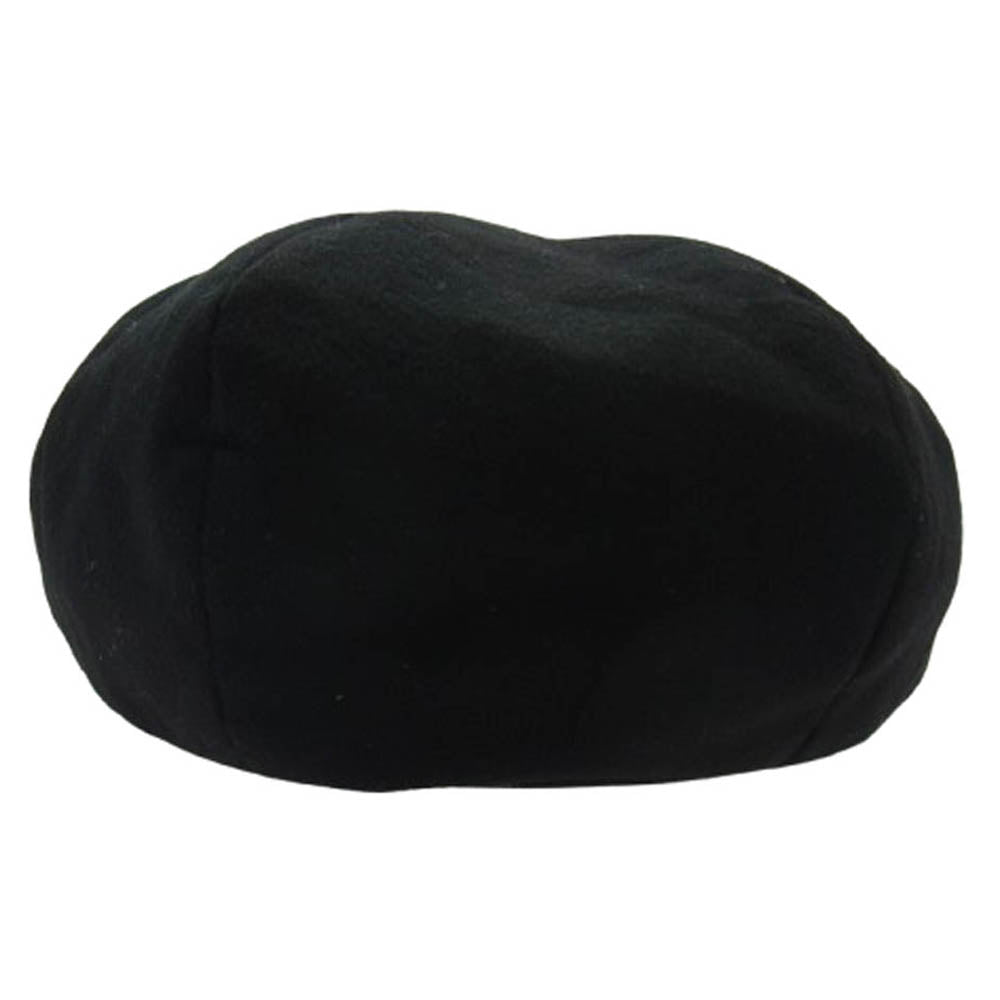 CHROME HEARTS クロムハーツ（原本無） GINA ジーナ セーフピン付き クロスボール カシミヤ ベレー帽 ブラック系 S【中古】