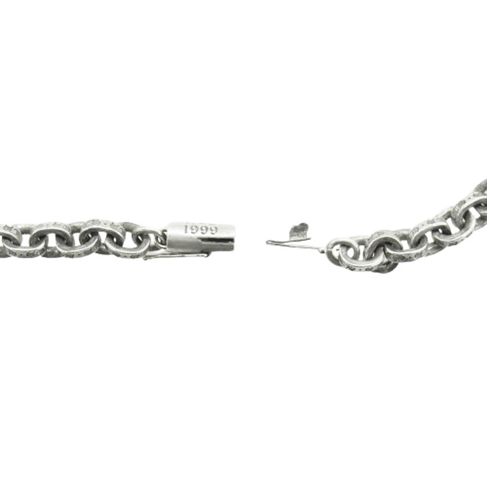 CHROME HEARTS クロムハーツ（原本無） 20inch PAPER CHAIN ペーパーチェーン 20インチ ネックレス シルバー系【中古】