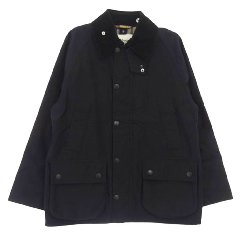 Barbour バブアー 1802254 アーバンリサーチ別注 URBS OS BEDALE オーバーサイズ ビデイル ノンワックス ジャケット ネイビー系 36【中古】